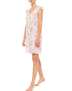 PINK LABEL NIGHTGOWN FLORAL ROSE
