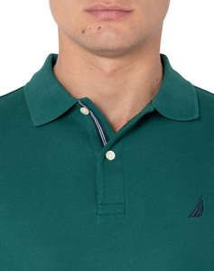 NAUTICA BLUZA POLO ΚΜSS FCA CLASSIC FIT DECK POLO