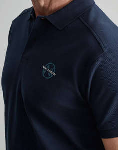 NAVY&GREEN BLUZA POLO