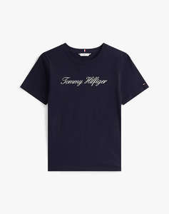 TOMMY HILFIGER NOS SCRIPT REGULAR C-NK SS