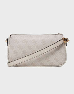 GUESS NOELLE DBL POUCH CROSSBODY GEANTA DE DAMA (Dimensiuni 24 x 13 x 5 cm.)