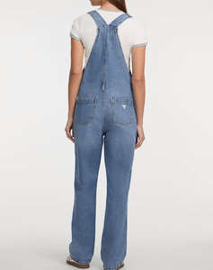 GUESS JEANS GJ DENIM OVERALL - ECO LINEN STORM RG INDIGO DE DAMA