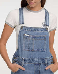 GUESS JEANS GJ DENIM OVERALL - ECO LINEN STORM RG INDIGO DE DAMA