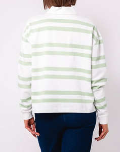 GUESS JEANS GJ LS RUGBY POLO SHIRT BLUZA DE DAMA