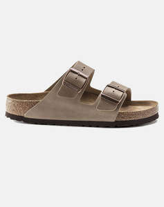 BIRKENSTOCK S26 LEATHER ARIZONA SFB LEOI TABACCO BROWN 35 - 50 REGULAR CORE ESSENTIAL INCALTAMINTE UNISEX