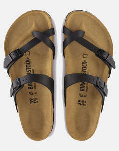 BIRKENSTOCK SYNTHETICS MAYARI BF BLACK 35 - 46 REGULAR CORE ESSENTIAL INCALTAMINTE UNISEX