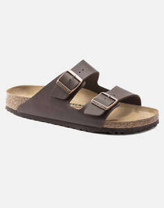 BIRKENSTOCK S26 SYNTHETICS ARIZONA BF DARK BROWN 35 - 50 REGULAR CORE ESSENTIAL INCALTAMINTE UNISEX