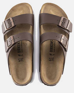 BIRKENSTOCK S26 SYNTHETICS ARIZONA BF DARK BROWN 35 - 50 REGULAR CORE ESSENTIAL INCALTAMINTE UNISEX