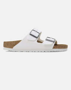 BIRKENSTOCK SYNTHETICS ARIZONA BF WHITE 35 - 46 NARROW CORE ESSENTIAL INCALTAMINTE UNISEX