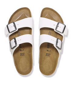BIRKENSTOCK SYNTHETICS ARIZONA BF WHITE 35 - 46 NARROW CORE ESSENTIAL INCALTAMINTE UNISEX