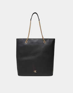 CALVIN KLEIN MINIMAL MONOGRAM CHAIN TOTE (Dimensiuni: 34 x 36 x 14cm.)