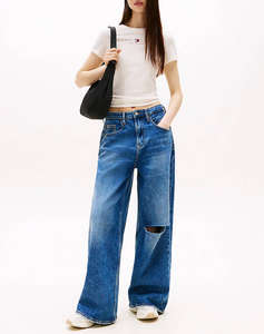 TOMMY JEANS TJW SLIM TJ US LINEAR SS TEE