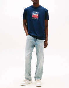 TOMMY JEANS TJM REG RWB DNA TEE