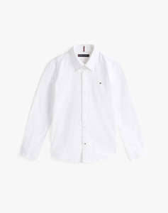 TOMMY HILFIGER BOYS STRETCH OXFORD SHIRT L/S