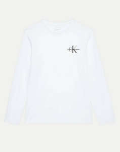 CALVIN KLEIN JEANS CHEST MONOLOGO LS T-SHIRT