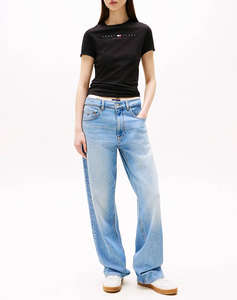 TOMMY JEANS TJW SLIM TJ US LINEAR SS TEE