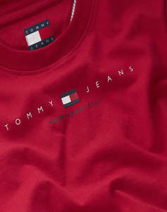 TOMMY JEANS TJW SLIM TJ US LINEAR SS TEE
