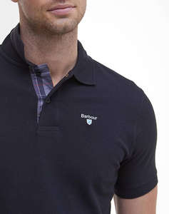 BARBOUR TARTAN PIQUE POLO SHIRT