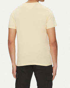 TOMMY JEANS TJM SLIM ESSENTIAL FLAG TEE EXT
