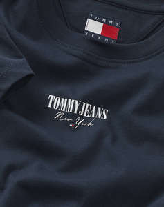 TOMMY JEANS TJW SLIM ESSENTIAL LOGO2 TEE EXT