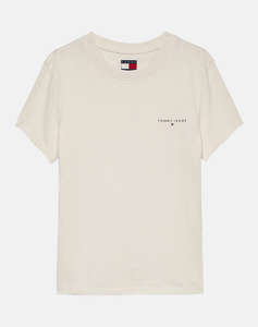 TOMMY JEANS TJW SLIM LINEAR SS TEE EXT