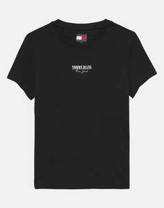 TOMMY JEANS TJW SLIM ESSENTIAL LOGO2 TEE EXT
