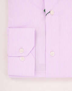 THE BOSTONIANS CAMASA ACORN POPLIN CUSTOM FIT Stripe POPLIN Semi-rex Custom FIT