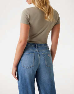 GUESS SS CN MINI TRIANGLE TEE BLUZA DE DAMA