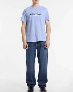 GUESS JEANS GJ SS CN REG AMERICA - MID ORGANIC HEAVY JERSEY 205 BLUZA M