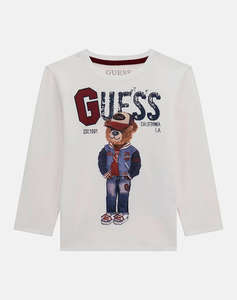 GUESS LS T-SHIRT BLUZA DE COPII BOY