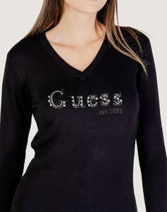 GUESS LS VN KENZIE LOGO SWTR BLUZA TRICOTATA DE DAMA