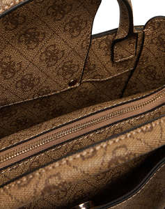 GUESS BRENTON SML GIRLFRIEND SATCHEL GEANTA DE DAMA (Dimensiuni: 28 x 19 x 10cm.)