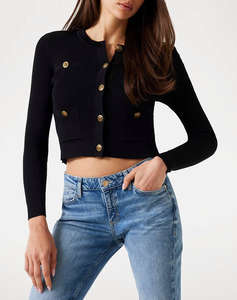 GUESS LS CN EMMIE CARDI SWTR CARDIGAN DE DAMA