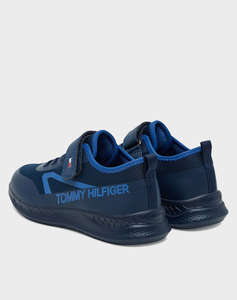 TOMMY HILFIGER LOW CUT LACE-UP/VELCRO SNEAKER