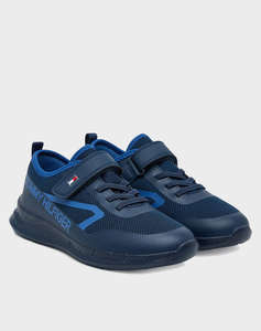 TOMMY HILFIGER LOW CUT LACE-UP/VELCRO SNEAKER