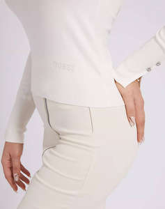 GUESS ELINOR RN LS SWTR BLUZA TRICOTATA DE DAMA