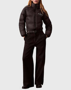 CALVIN KLEIN JEANS GRAPHIC LOGO PUFFER JACKET