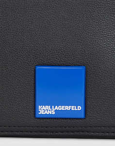 KARL LAGERFELD JEANS KLJ BOX LOGO CAMERA BAG (Dimensiuni: 19 x 11 x 7cm.)
