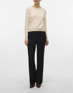 VERO MODA VMGLORY PEARL LS O-NECK PULLOVER BOO