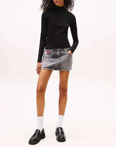 TOMMY JEANS TJW ESSENTIAL MOCK NECK