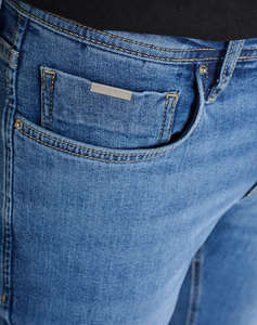 ANTONY MORATO MMDT00241FA7505111W01906 MIN OF 12 JEANS OZZY TAPERED FIT IN ICONIC BASIC BLUE DENIM PANTALONI DE BARBATI
