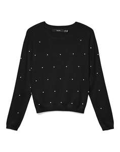 VERO MODA VMGLORY PEARL LS O-NECK PULLOVER BOO