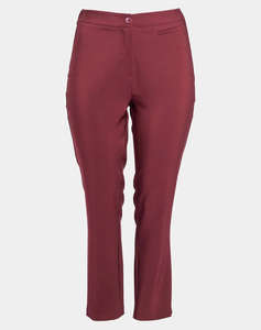 PARABITA Pantaloni din crep, croiala slim fit