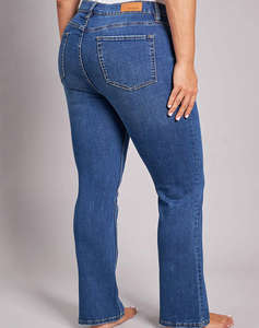 PARABITA Blugi de dama, croiala bootcut, blue