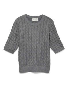AWARE AWLORELLA 2/4 CREW NECK KNIT TOP NOOS