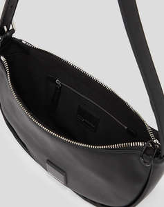 KARL LAGERFELD JEANS KLJ BOX LOGO SOFT HALFMOON BAG