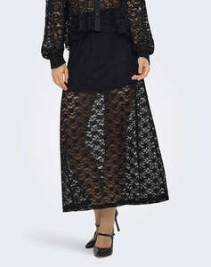 ONLY ONLCHIGO CALI LIFE LACE ANKLE SKIRT WVN