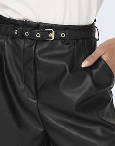 ONLY ONLHEIDI FAUX LEATHER SHORTS OTW NOOS