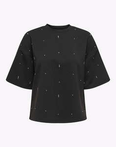 ONLY ONLEDEL S/S SPARKLE TOP UB CC SWT