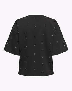 ONLY ONLEDEL S/S SPARKLE TOP UB CC SWT